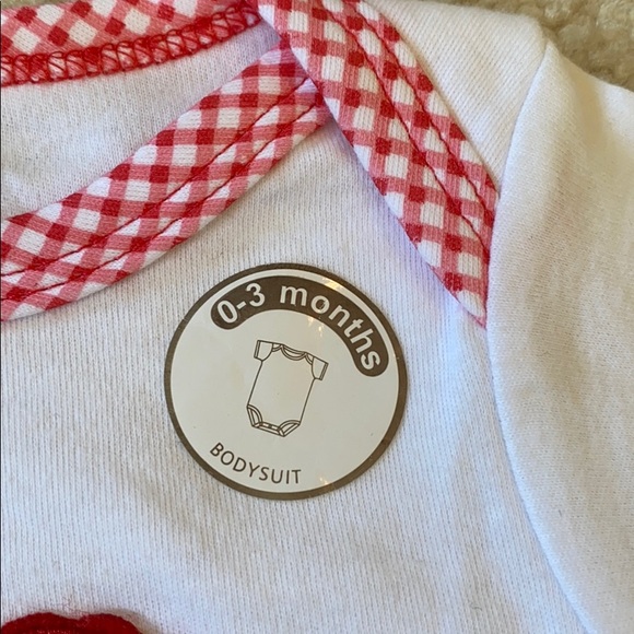NWT babygear little valentine onesie - Picture 3 of 9